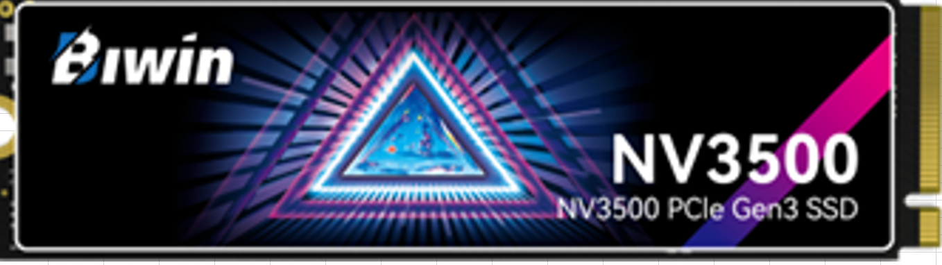 BIWIN SSD NV3500-512G PCIe3.0 M.2 2280 3500MB/s & 2500MB/s