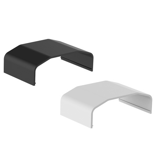 Brateck Plastic Cable Cover Joint Material:ABS Dimensions 64x21.5x40mm - Black gallery 2