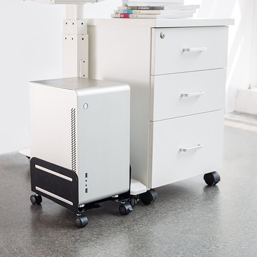 Brateck Mobile ATX Case Stand, For most ATX cases, up to 10kg, 119-209mm thumbnail 2