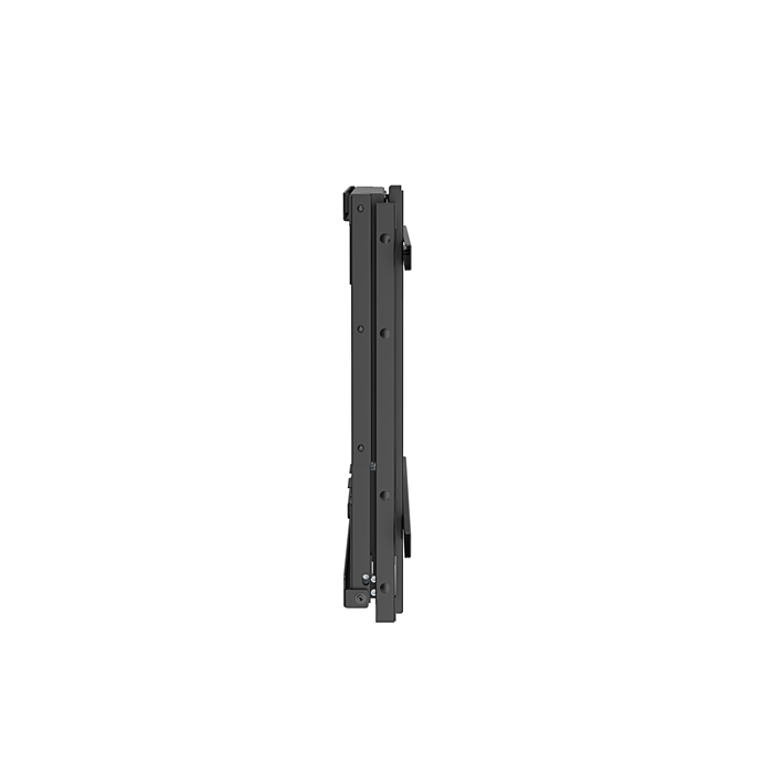 Brateck Manual Height-Adjustable Display Wall Mount for most 65"-86" TVs Weight Capacity: 35~65kg, VESA Compatible: 200x200 up to 800x600 Black thumbnail 4
