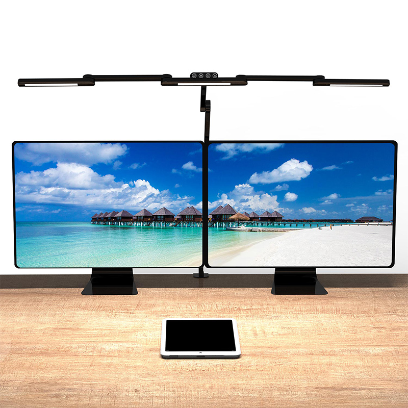 Brateck LDL20-3 LED Lamp BlackWattage: 24W, 943x1054x37mm, Number of Lights: 84 gallery 2
