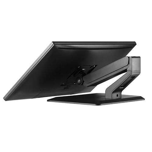 Brateck Single Touch Screen Monitor Desk Stand Fit Most 17"-32" Screen Sizes Up to 10kg per screen VESA 75x75/100x100 gallery 3