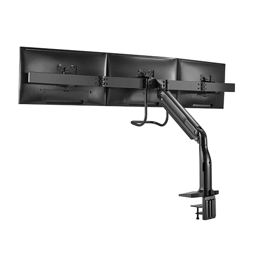 Brateck Triple Monitors Select Gas Spring Aluminum Monitor Armt Fit Most Screen Size 17"-32" up to 6.5kg VESA 75x75/100x100 gallery 2