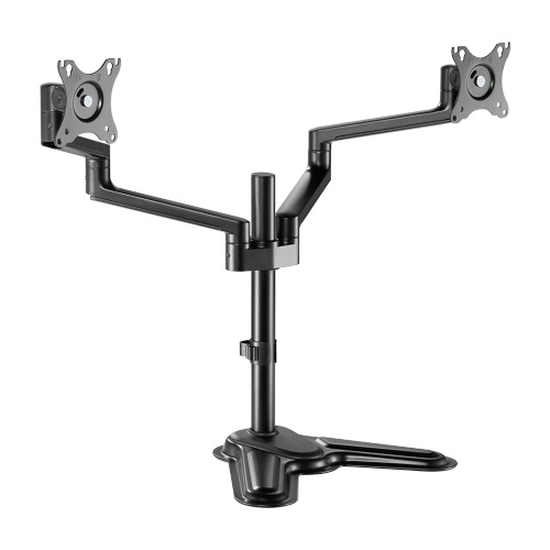 Brateck Premium Aluminum Articulating Monitor Stand Fit Most 17"-32" Monitor Weight Capacity Up to 8KG VESA 75x75,100x100