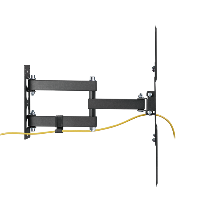 Brateck LPA68-443 Economical Full-Motion TV Wall Mount, Fit Screen Size: 23"-55" Up to 30 KG, Fine Texture Black,382x430x430mm (new) thumbnail 3