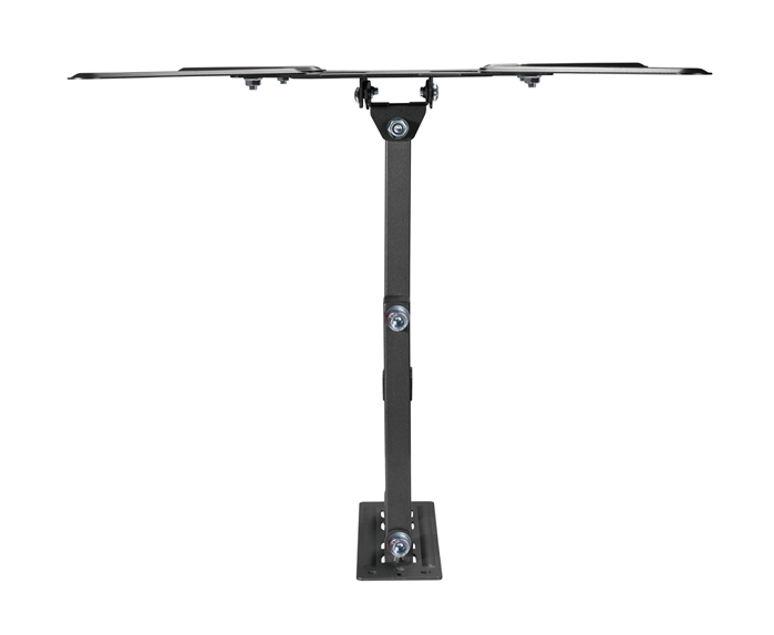 Brateck LPA68-443 Economical Full-Motion TV Wall Mount, Fit Screen Size: 23"-55" Up to 30 KG, Fine Texture Black,382x430x430mm (new) thumbnail 4