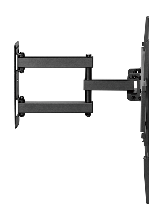 Brateck LPA78-443 Super Economy Full-Motion TV Wall Mount, Fit Screen Size: 32"-55" Up to 35 KG, Fine Texture Black,358x440x420mm thumbnail 3