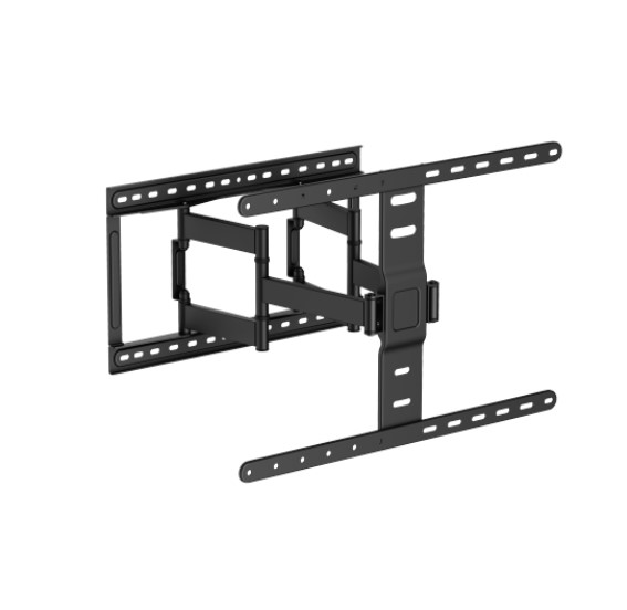 Brateck LPA83-466 Modern Ultra-Slim Full-Motion TV Wall Mount For most 43"-90" TVs, Weight Capacity: 60kg, 420x509x632mm