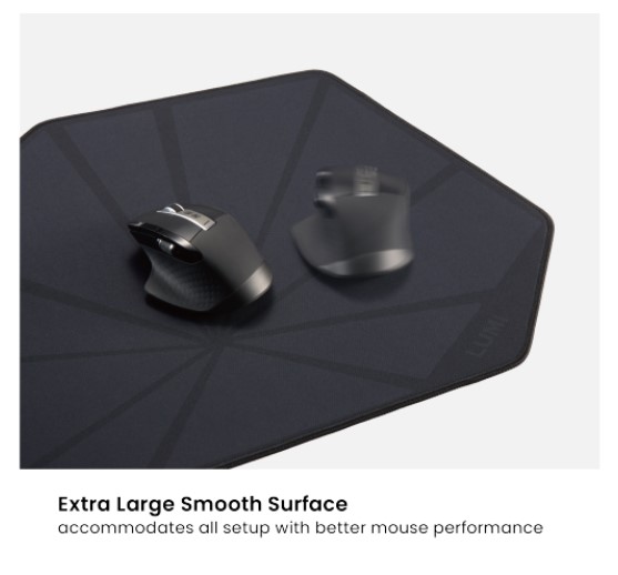 Brateck MP10-5M 900mmx400mm Gaming Desk Pad, Level up the gaming experience, Anti-Slip Backing thumbnail 2