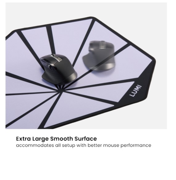 Brateck MP10-6M 900mmx400mm Gaming Desk Pad, Level up the gaming experience, Anti-Slip Backing thumbnail 2