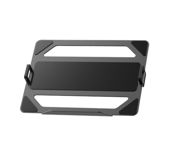 Brateck Universal Aluminum Laptop Holder For Monitor Arms Black, 304x227x39mm,  Weight Capacity: 9kg, VESA Compatible:75x75 thumbnail 3