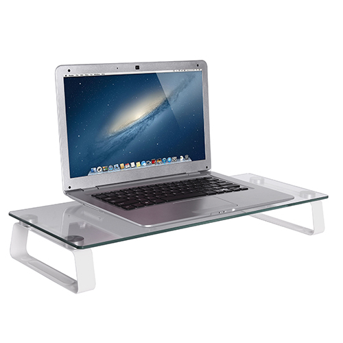 Brateck Universal Tabletop Monitor Riser (560x210x80mm) Fit Screen Size 13"-32" Weight Capacity Up to 20kg thumbnail 3