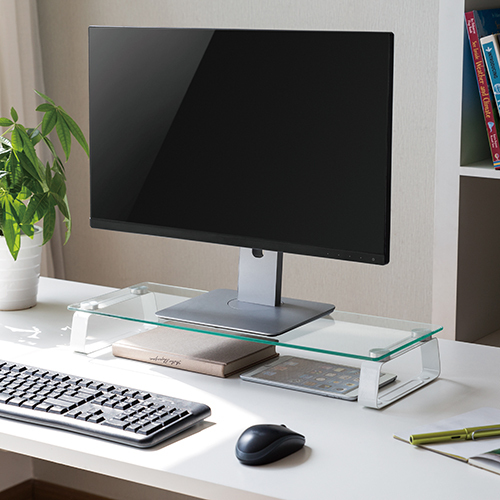 Brateck Universal Tabletop Monitor Riser (560x210x80mm) Fit Screen Size 13"-32" Weight Capacity Up to 20kg thumbnail 4