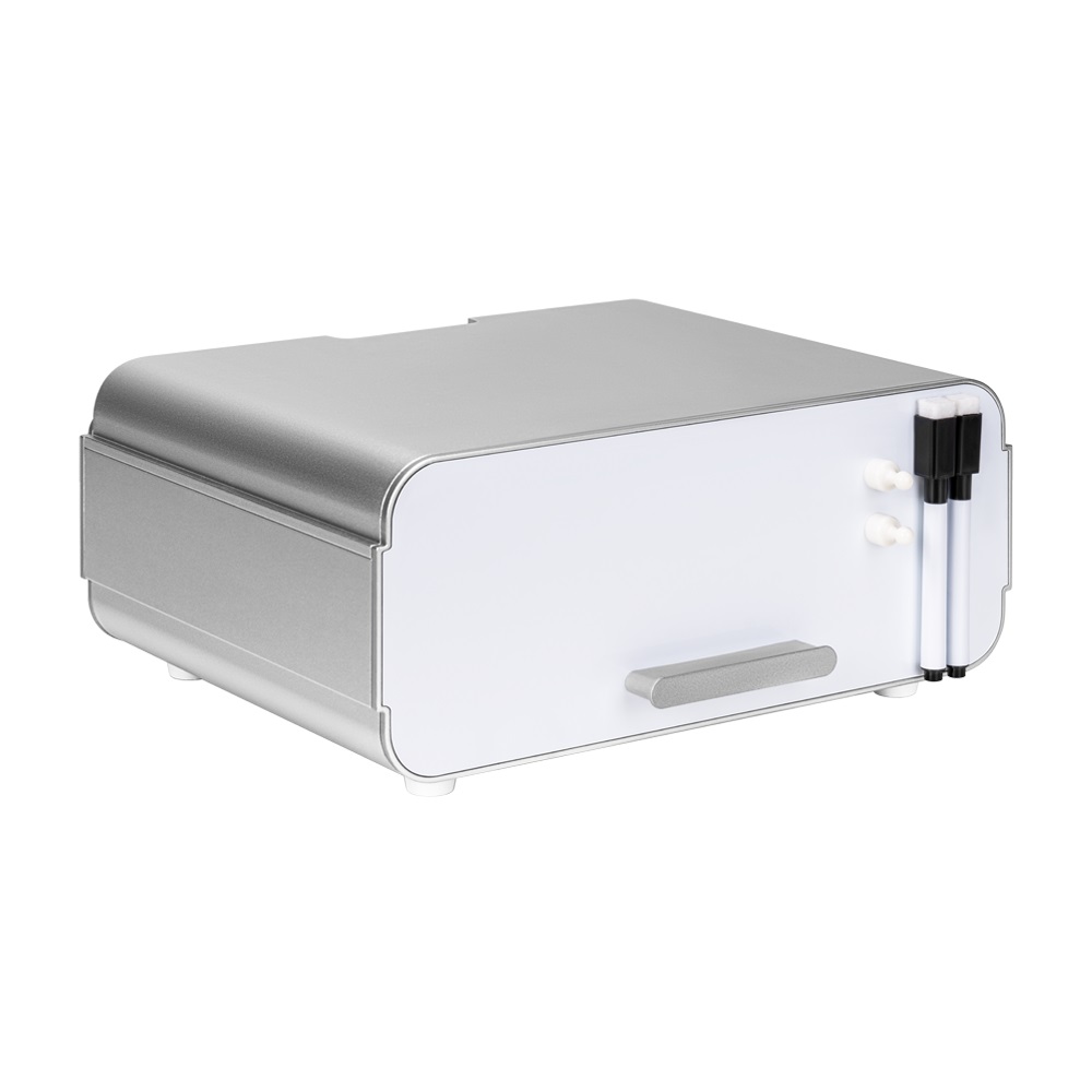 Brateck MABT-STB-181 3-in-1 Aluminum Monitor Riser, Fit Screen Size :  11"~32", Weight Capacity(per layer):  20kg