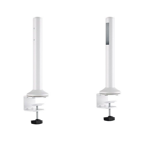 Brateck Slatwall Desk Mounting Pole,Work with Slatwall Panel for Creating Desk-Mounted Slat Wall System( Two poles included)