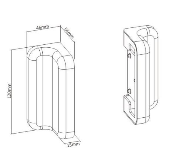Brateck Slatwall Wall Mounting Plate,Work with Slatwall Panel for Creating Wall-Mounted Slat Wall System thumbnail 2