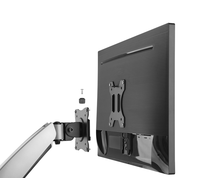 Brateck Quick Release VESA Adapter Mount your VESA Monitor with Ease VESA75X75/100X100, 114x114x18mm thumbnail 2