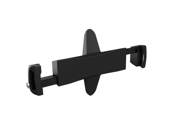 Brateck Anti-Theft Tablet VESA Adapter Clamp Fit7.9"-12.5" Tablets  VESA 100x100/75x75 up to 2kg - Black, 240x161x42mm
