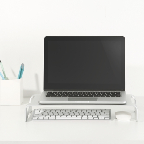 Brateck Slim Aluminum Monitor Riser (500mm x 210mm x 63mm), Fit Screen Size :	11''~32'', Weight Capacity(per layer): 20kg thumbnail 3